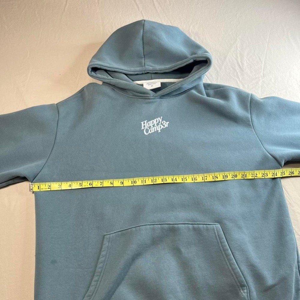 Happy Camp3r "reality is created by the mind" blue hoodie Size XL - Picture 6 of 7